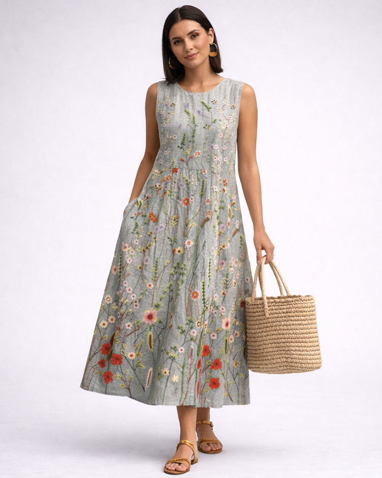 Camelia | Robe d’été légère sans manches