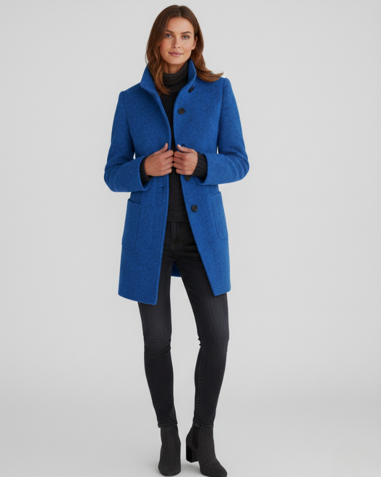 Stella | Manteau élégant à col montant