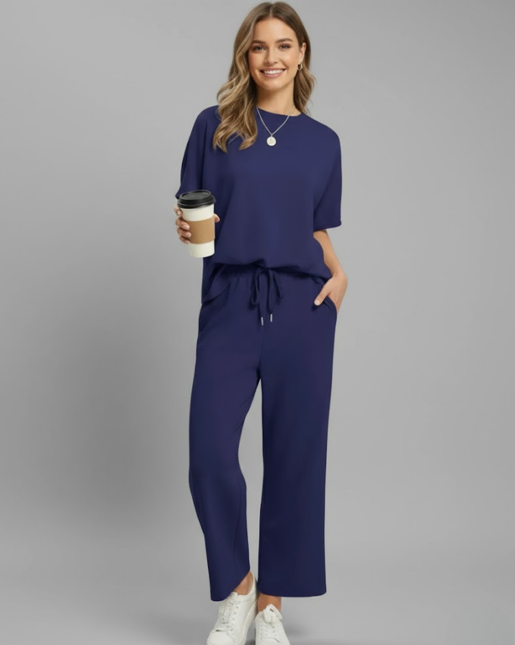 Marivel | Ensemble décontracté avec top et pantalon