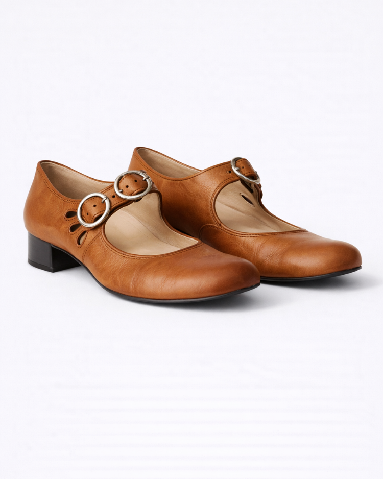 Solène | Sandale en cuir unique et confortable