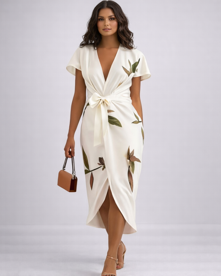 Lorette | Robe portefeuille élégante