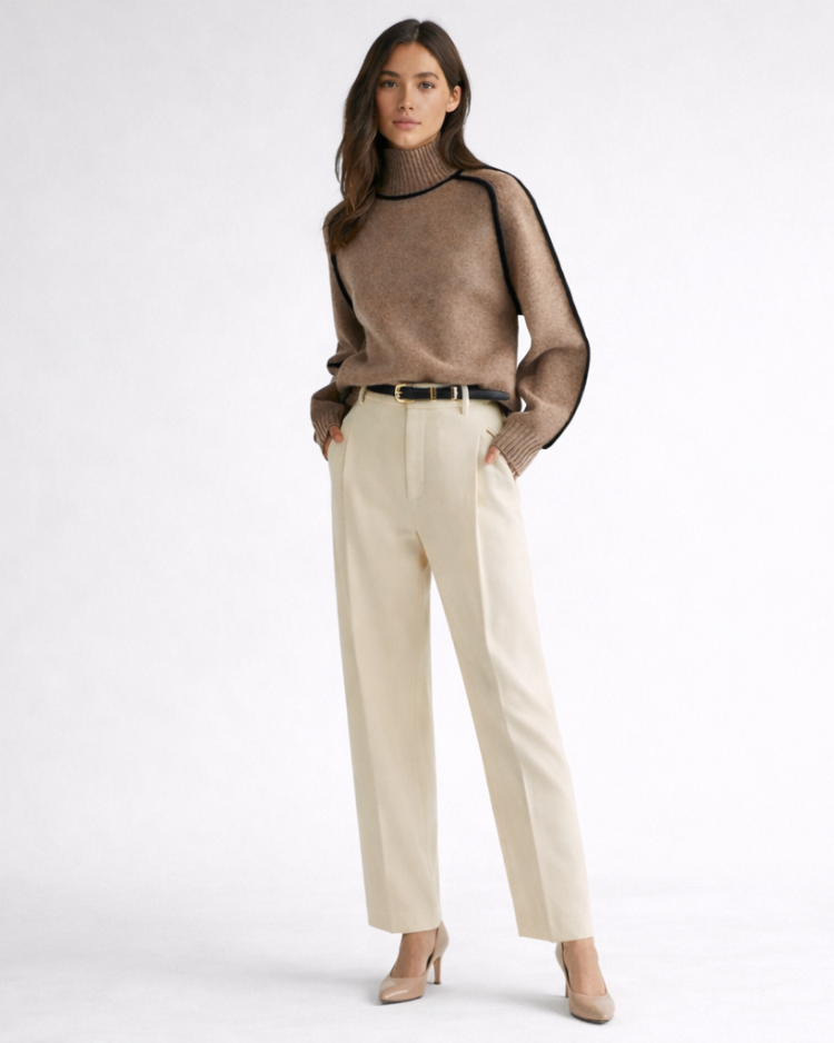 Alexandra | Pull élégant en cachemire