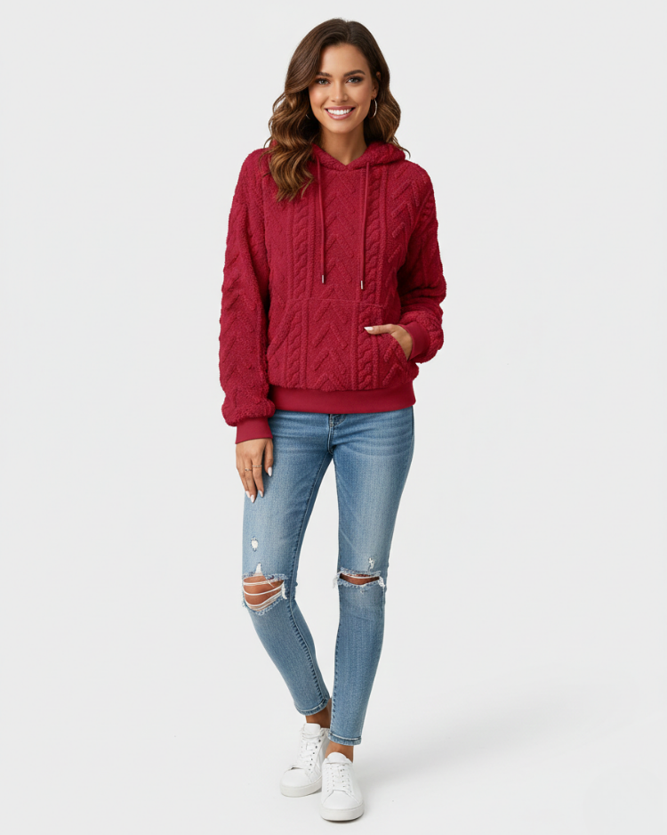 Ailen | Sweat à capuche ample ultra-doux